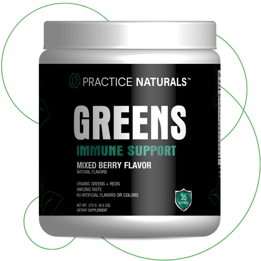 Practice Naturals Greens — daily foundational nutrition